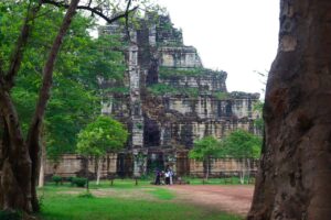 Koh Ker, an isolated temple the Cambodian Pyramid.