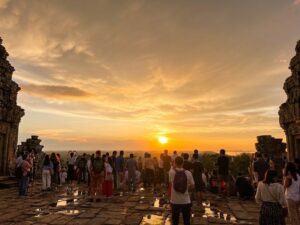 Sunset at Phnom Bakheng